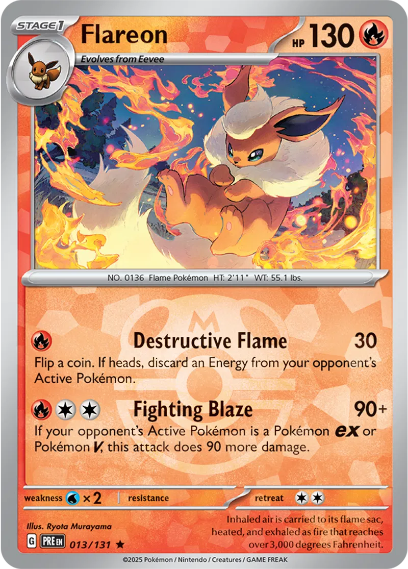Flareon Master Ball Holo